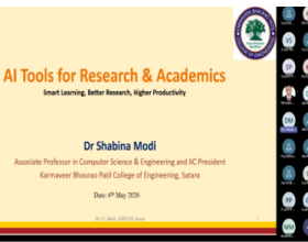 AI Tools for Research and Academics  (One Day Workshop)