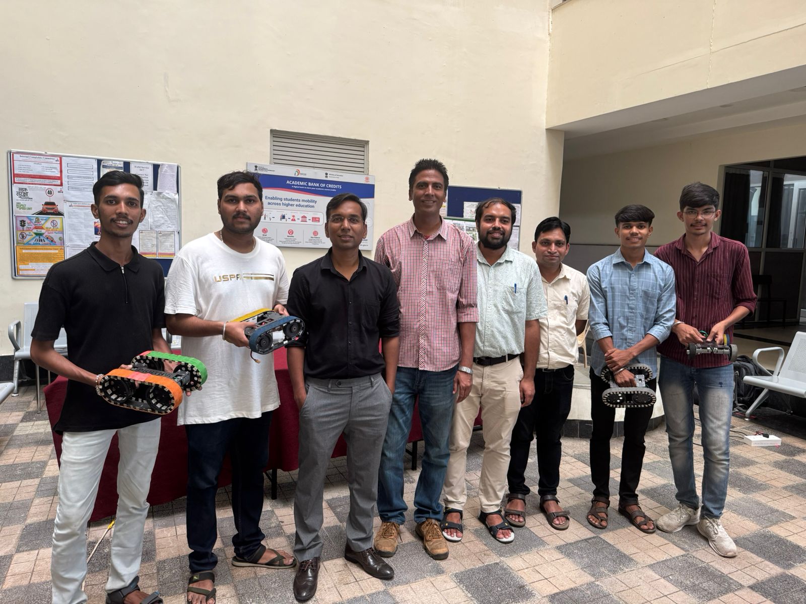Team BR Robotics Shines at YCCE nagpur Tech Fest, First ,second and third Prize in Robosoccer