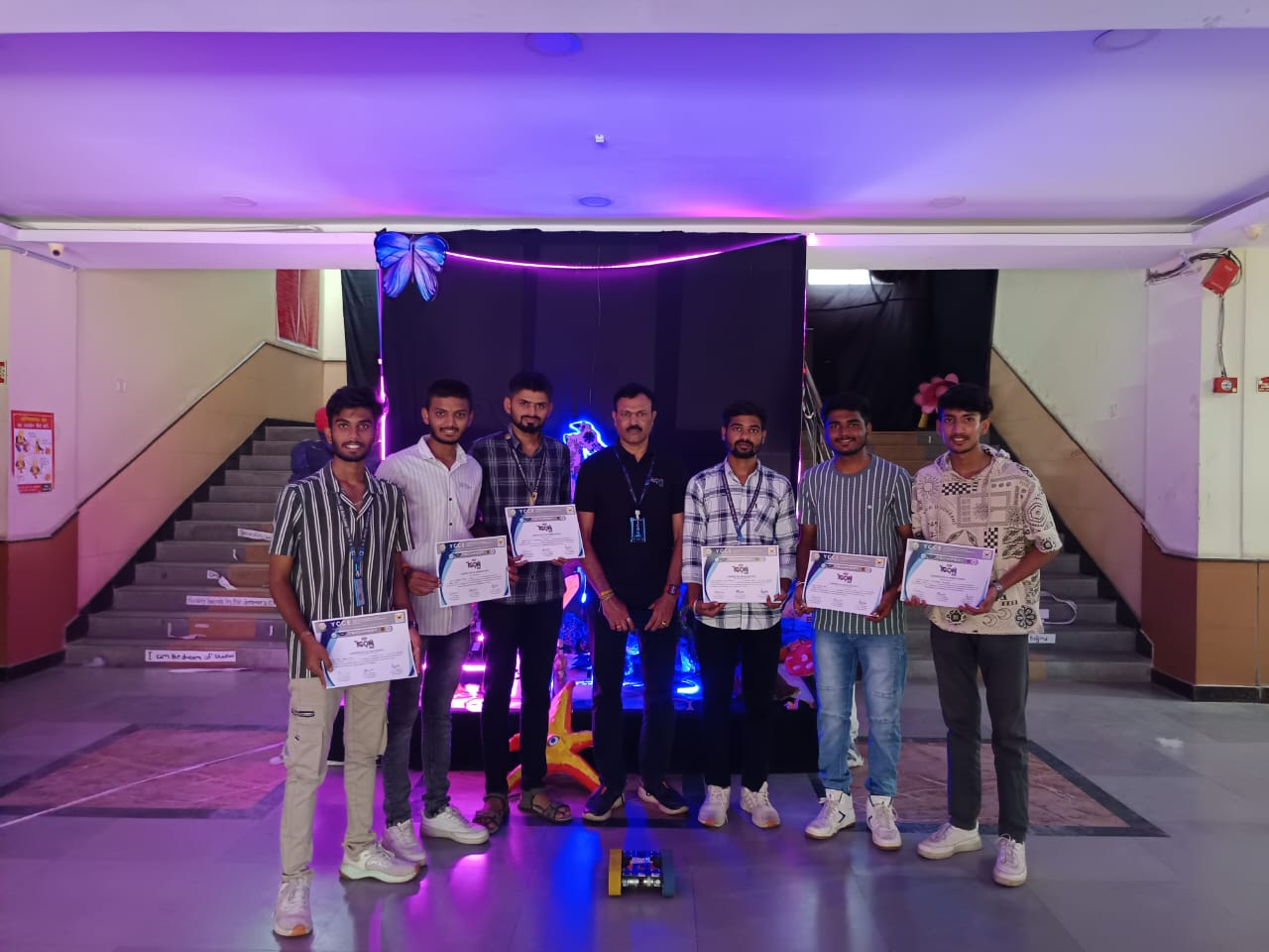 Team BR Robotics Wins First Prize at IIIT Nagpur Tech Fest