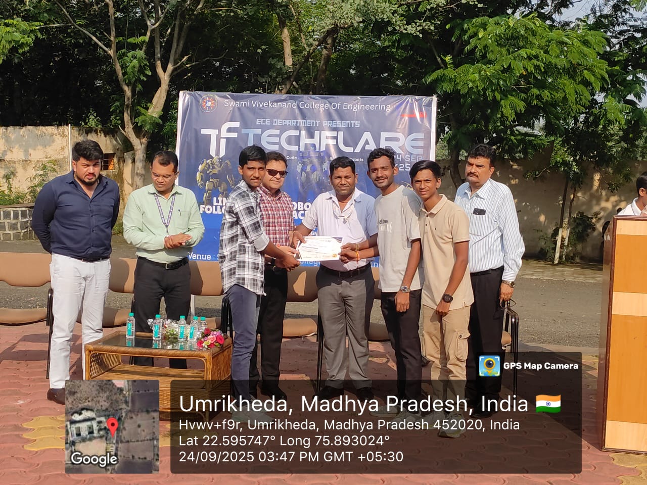 Team VhyuAstra Robotics Achieves Clean Sweep at Tech Flare 2026