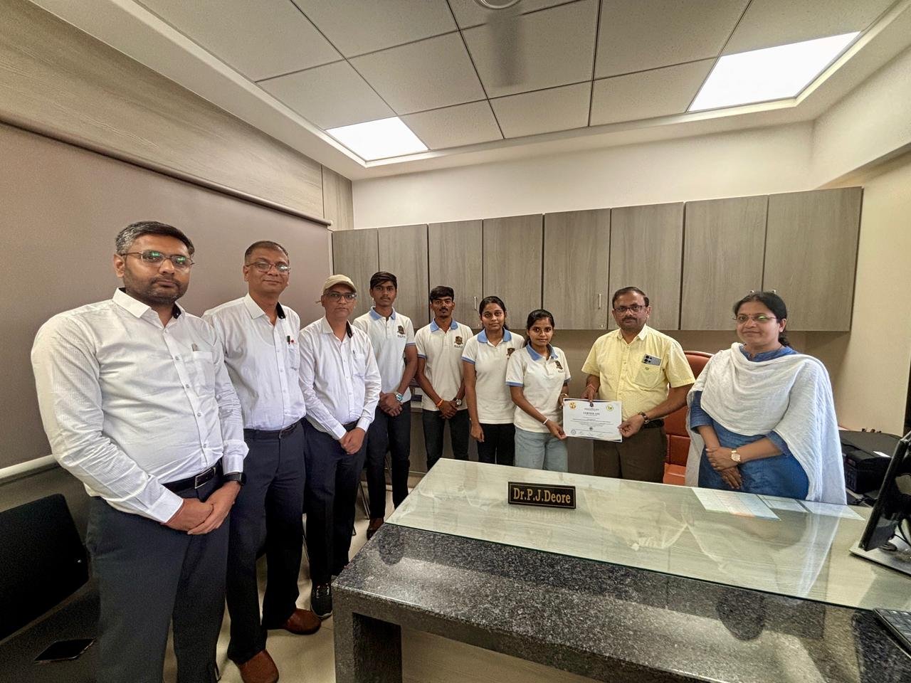 Electrical Engineering Team Torque Tech Secures 2nd Position at EVision 2k26