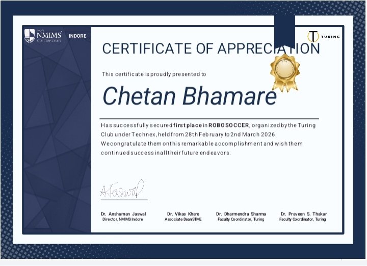 National Level Achievement in Robotics