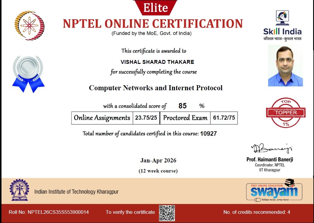 NPTEL Topper