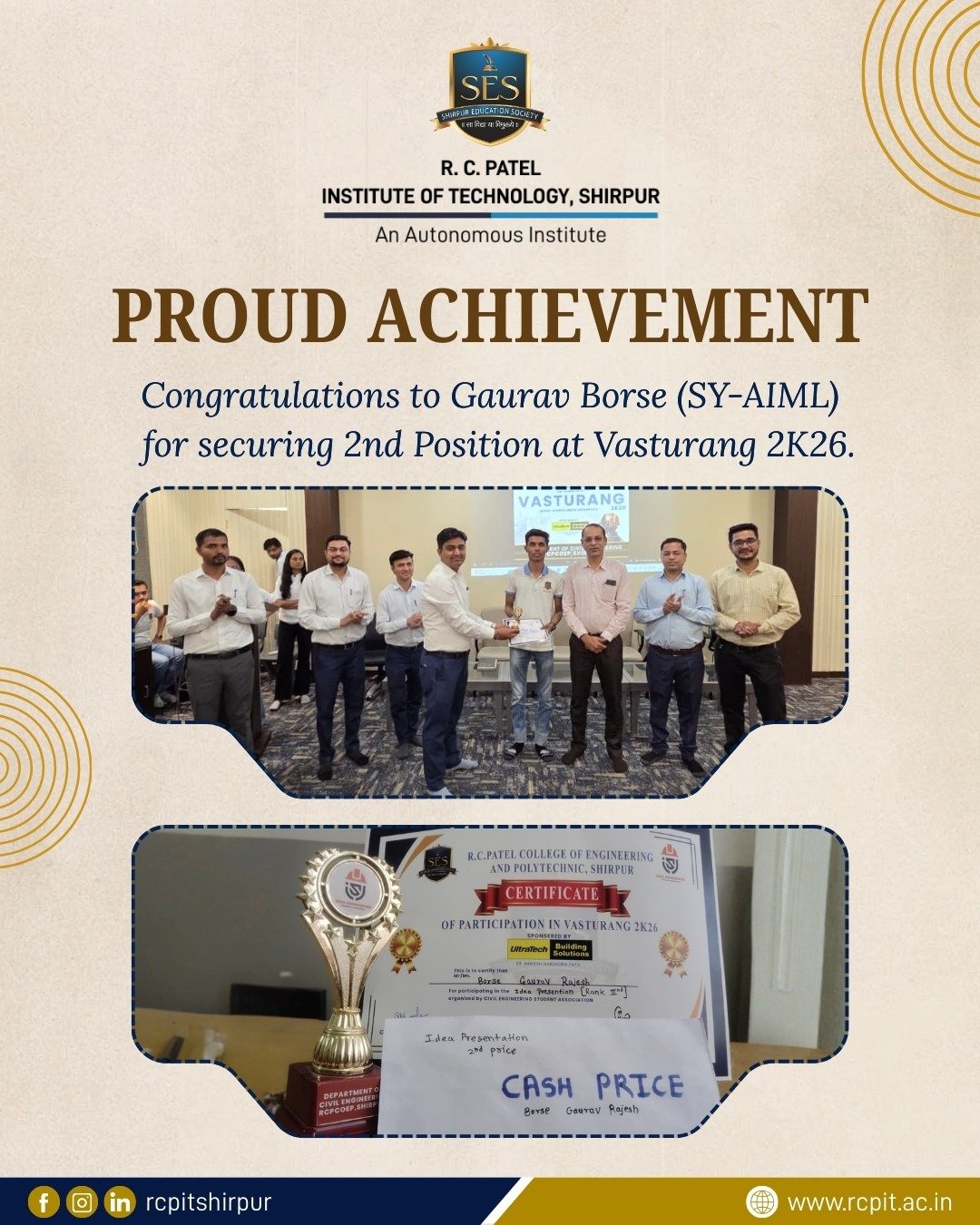  Vasturang 2K26:Idea Presentation