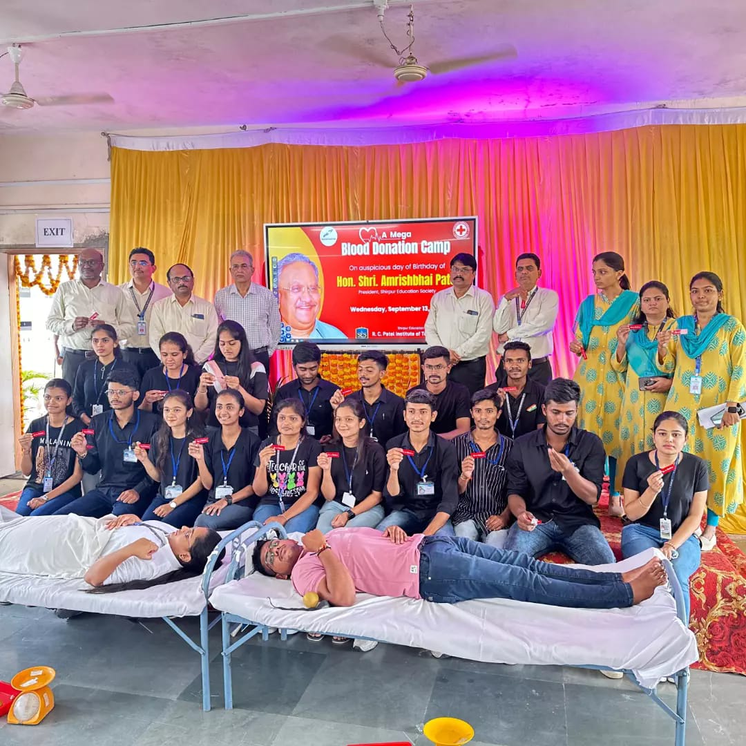 A Mega Blood Donation Camp on auspicious day of Birthday of Hon. Shri. Amrishbhai Patel