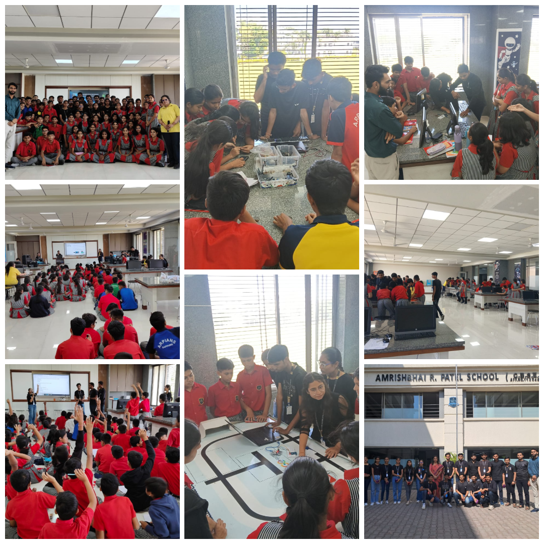 Microcontroller and Sensors Workshop at A. R. Patel School, Shirpur