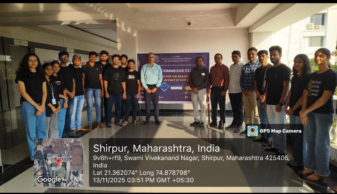 Commexus Club Inaugurated at RCPIT to Foster Innovation and Technical Excellence