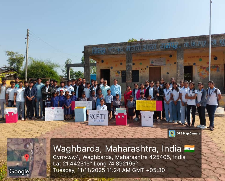 RCPIT Organizes Plastic-Free Awareness Camp at Rampur Village